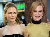 Nicole Kidman en 2001 y en 2022