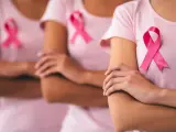 Símbolo del cáncer de mama.
