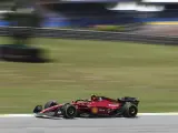 Carlos Sainz en el circuito de Interlagos durante el Gran Premio de Brasil de Fórmula 1.