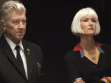 David Lynch y Laura Dern en 'Twin Peaks'