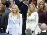 Tiffany e Ivanka Trump durante la Ceremonia de Inauguración de Donald Trump