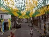 La espectacular decoración de un grupo de amigos brasileños para animar a su país en el Mundial de Qatar