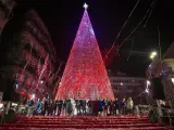 Encendido navideño en Vigo