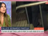 Isa Pantoja habla del fallecimiento de su tío Bernardo.