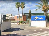 Entrada del colegio La Salle de Palma de Mallorca.