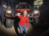 Mónica Plaza presenta en la Universidad Nebrija el coche que pilotará junto a su padre en el Dakar UNIVERSIDAD NEBRIJA 26/11/2022