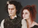 Johnny Depp y Helena Bonham Carter en 'Sweeney Todd'
