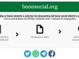Facua ha lanzado la web bonosocial.org.