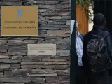 Embajada de Ucrania en Madrid.