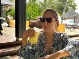 Tamara Falcó se relaja en un resort de lujo en Maldivas.