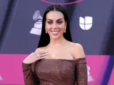 Georgina en una fiesta de los Grammy Latinos 2022