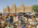 Mercado en Tombuctú, Mali.