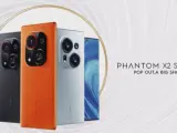 TECNO ha lanzado el Phantom X2 Pro (en naranja y en gris) junto al Phantom X2 (izquierda)