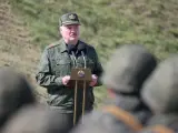 Alexander Lukashenko presencia unas maniobras militares PRESIDENCIA DE BIELORRUSIA (Foto de ARCHIVO) 12/9/2021
