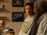 Florence Pugh y Morgan Freeman en 'A Good Person'