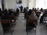 Mujeres en una universidad en Kabul, Afganistán SAIFURAHMAN SAFI / XINHUA NEWS / CONTACTOPHOTO 20/12/2022 ONLY FOR USE IN SPAIN
