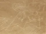 Figura del mono en las Líneas de Nazca.