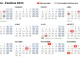 País Vasco Calendario laboral 2023