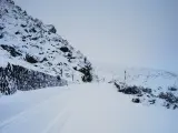 El Parque Nacional del Teide amanece nevado el 26 de diciembre de 2022.