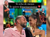 Omar Sánchez zanja los rumores de separación de Marina Ruiz
