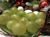 Imagen de archivo de las 12 uvas de Nochevieja.