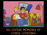 Homenaje a Chris Ledesma en 'Los Simpson'