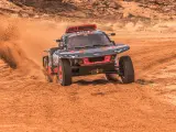 Carlos Sainz en la tercera etapa del Rally Dakar 2023.