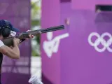 Fátima Gálvez en los Juegos Olímpicos de Tokio en 2020.