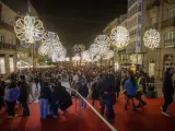 Iluminación navideña de Vigo.