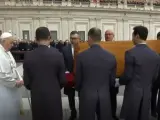 El Papa Francisco despide los restos de Benedicto XVI