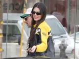 Kendall Jenner con una chaqueta de cuero en Los &Aacute;ngeles