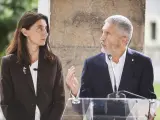 La ministra de Justicia, Pilar Llop y el ministro del Interior, Fernando Grande-Marlaska.