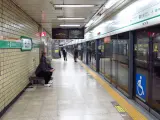 Estación del metro de Seúl donde se produjo el suceso.