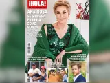 Ana Rosa hace balance de su último año en la portada de la revista Hola
