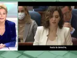 Ana Rosa Quintana comenta el vídeo electoral de Podemos.