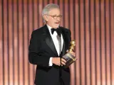 Steven Spielberg, al recoger el Globo de Oro al mejor director por 'Los Fabelman'