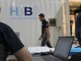 Oficina de H2B2, que ha patentado aplicaciones para abaratar el proceso para generar hidrógeno renovable.