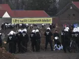 Protesta en Alemania contra la demolición del pueblo de Lützerath