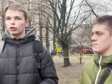 Los héroes tras el accidente en una guardería en Ucrania