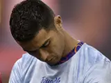 Cristiano Ronaldo, durante el partido ante el PSG.
