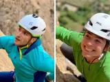 Iker Bilbao y Amaia Agirre, los dos alpinistas vascos desaparecidos.