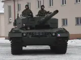 Imagen de archivo de un tanque 'Leopard' en República Checa.