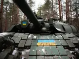 Imagen de archivo de un tanque ucraniano.