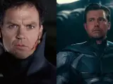 Michael Keaton y Ben Affleck como Batman