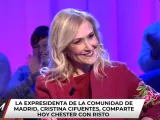 Cristina Cifuentes en 'Todo es mentira'.