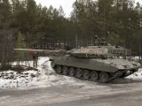 Tanque Leopard 2E del Ej&eacute;rcito espa&ntilde;ol.