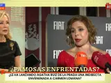 Carmen Lomana responde a Ágatha Ruiz de la Prada.