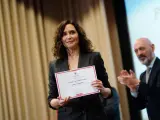 Isabel Díaz Ayuso nombrada alumna ilustre de la Universidad Complutense de Madrid