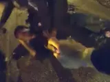 Captura del vídeo de la paliza de policías de Memphis a Tyre Nichols.