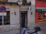 Exterior del restaurante Casa Dani, en el barrio de Salamanca de Madrid.